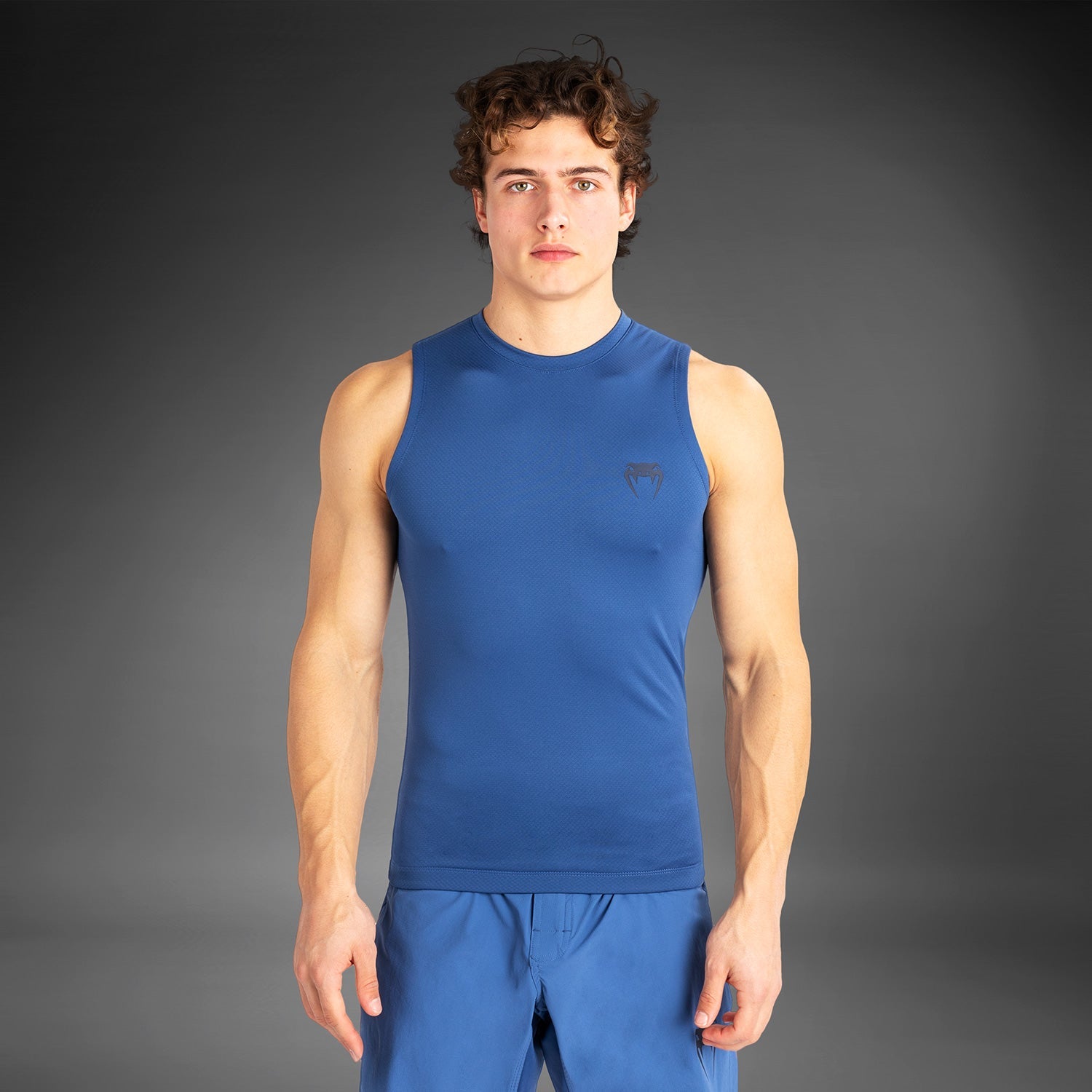 Venum Contender Men’s Sleeveless Rashguard - Blue