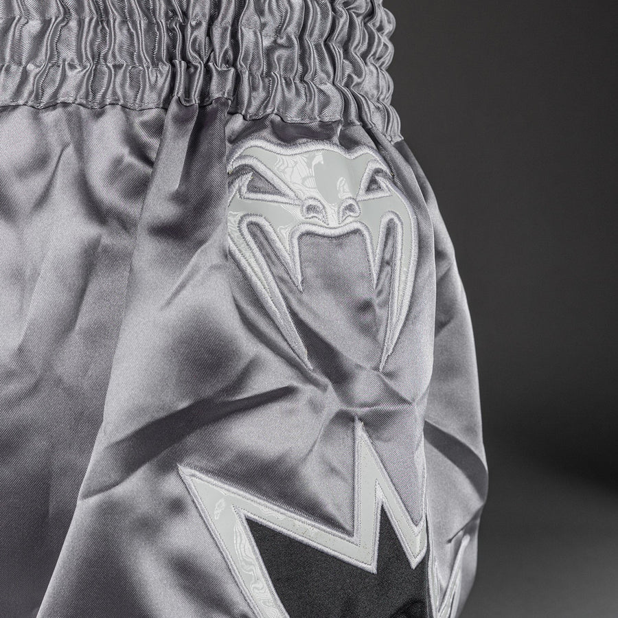 Venum Inferno 2.0 Muay Thai Shorts - Grey/Black — product view 5