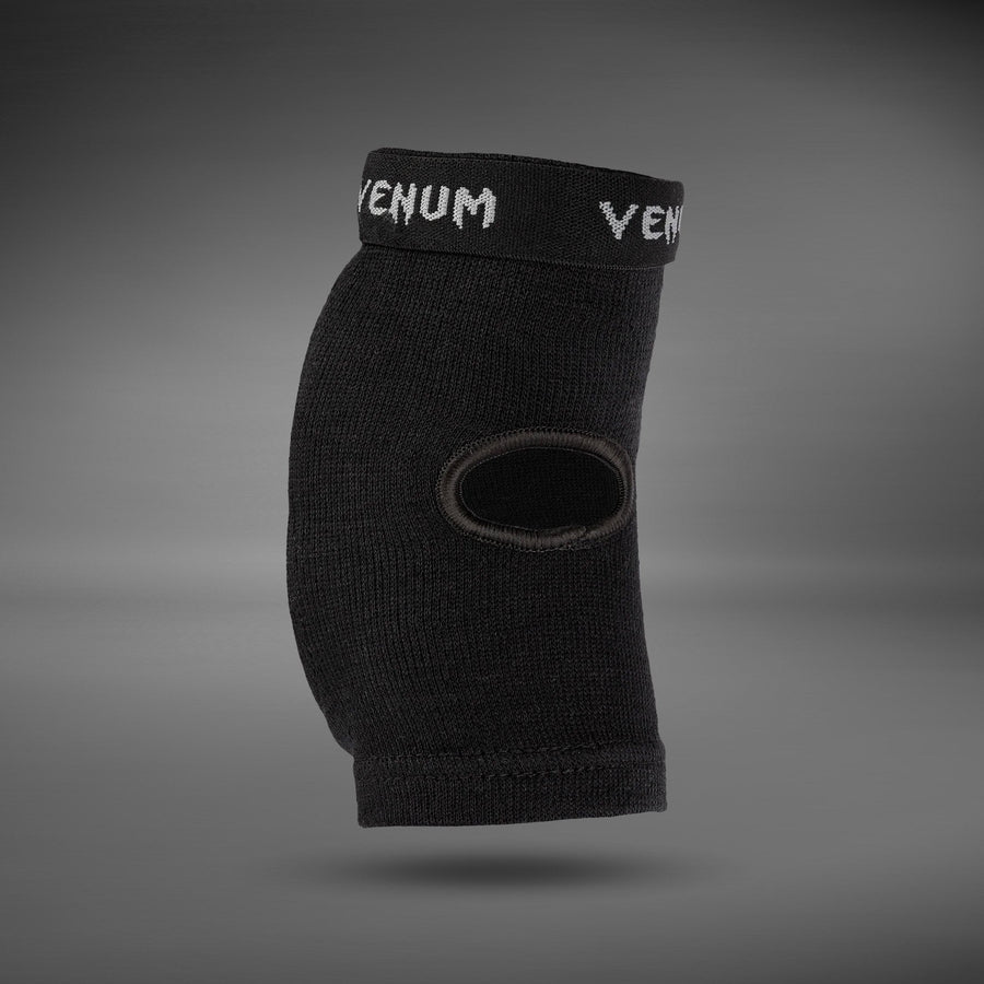 Venum Kontact Elbow Guards - Black/Silver — product view 2