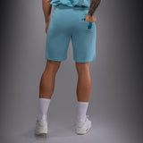 Venum Contender Fleece Cotton Shorts - Turquoise — product view 3