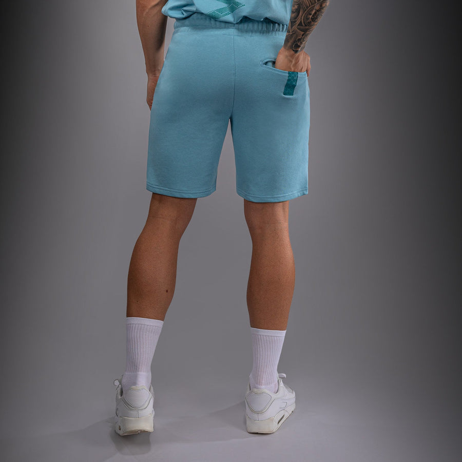 Venum Contender Fleece Cotton Shorts - Turquoise — product view 3