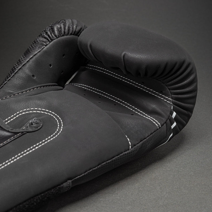 Venum Stealth Boxing Gloves - Black/White — product view 3