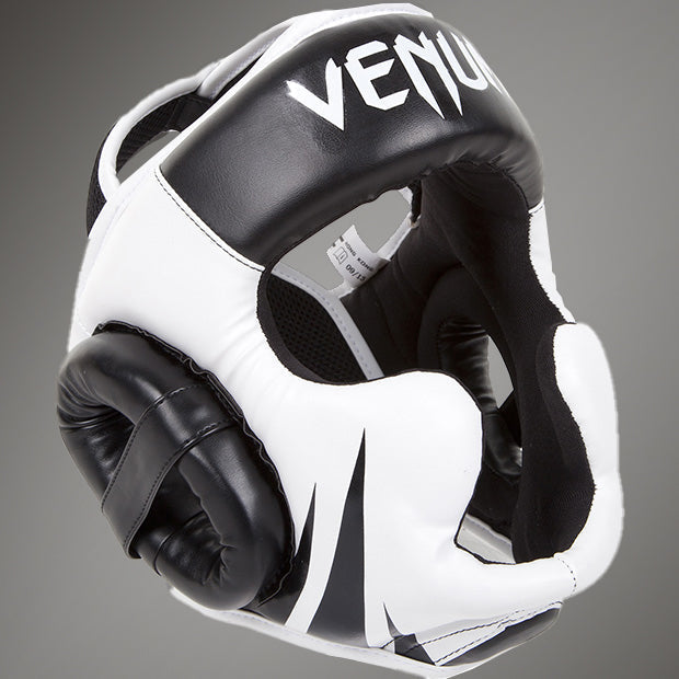 Venum Challenger 2.0 Headgear - Black/White — product view 2