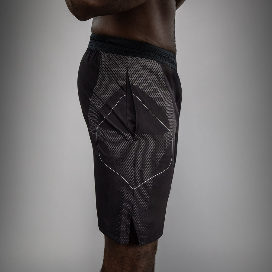 Venum Nexus Training Shorts - Black/Silver — product view 6