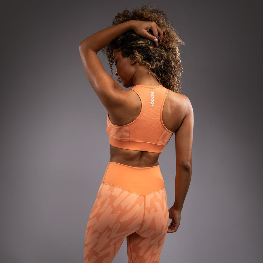 Venum Graffiti Women’s Sports Bra - Velvet Apricot — product view 4