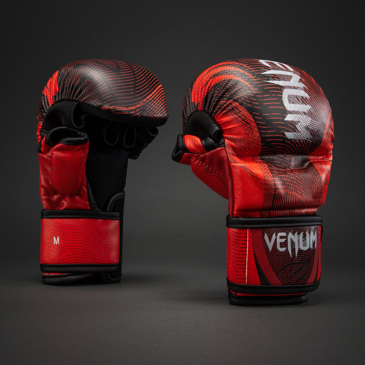 Venum Galactic 3.0 Sparring Gloves - Red/Silver
