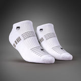 Venum Vector No-Show Socks 3 Pack - White/Grey — product view 2