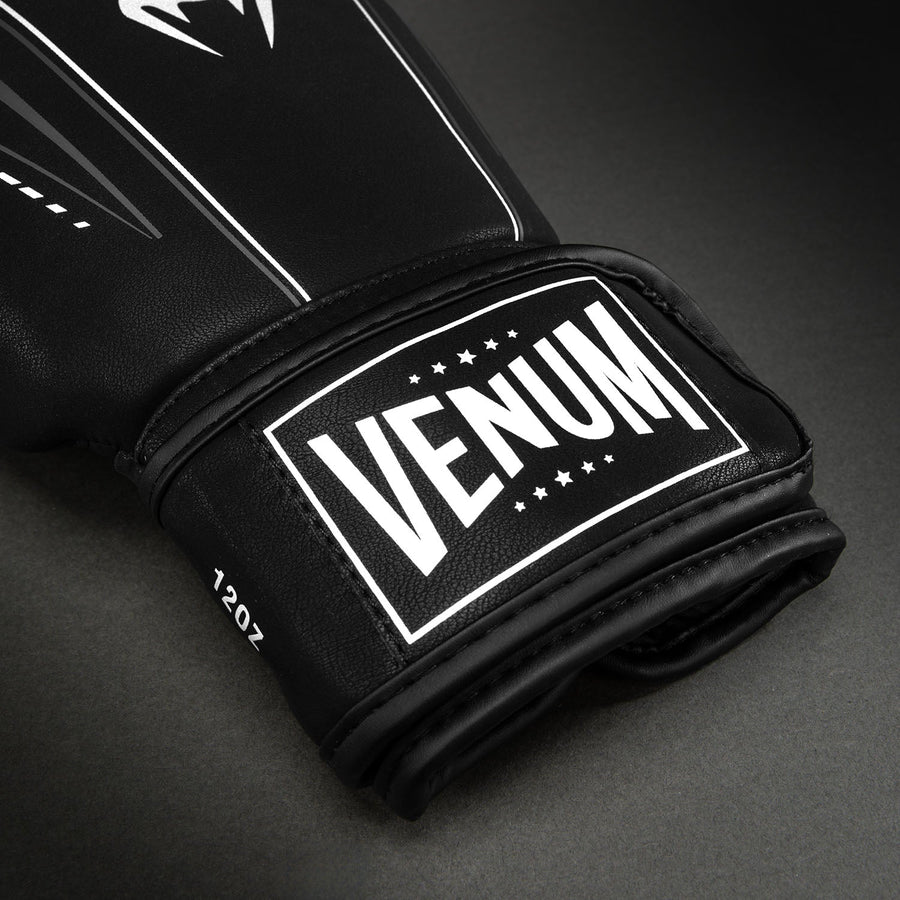 Venum Streamline Boxing Gloves - Black/White — product view 3