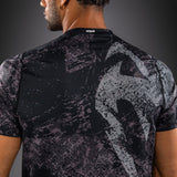Venum Rage & Workout Dry Tech T-Shirt - Black/Grey