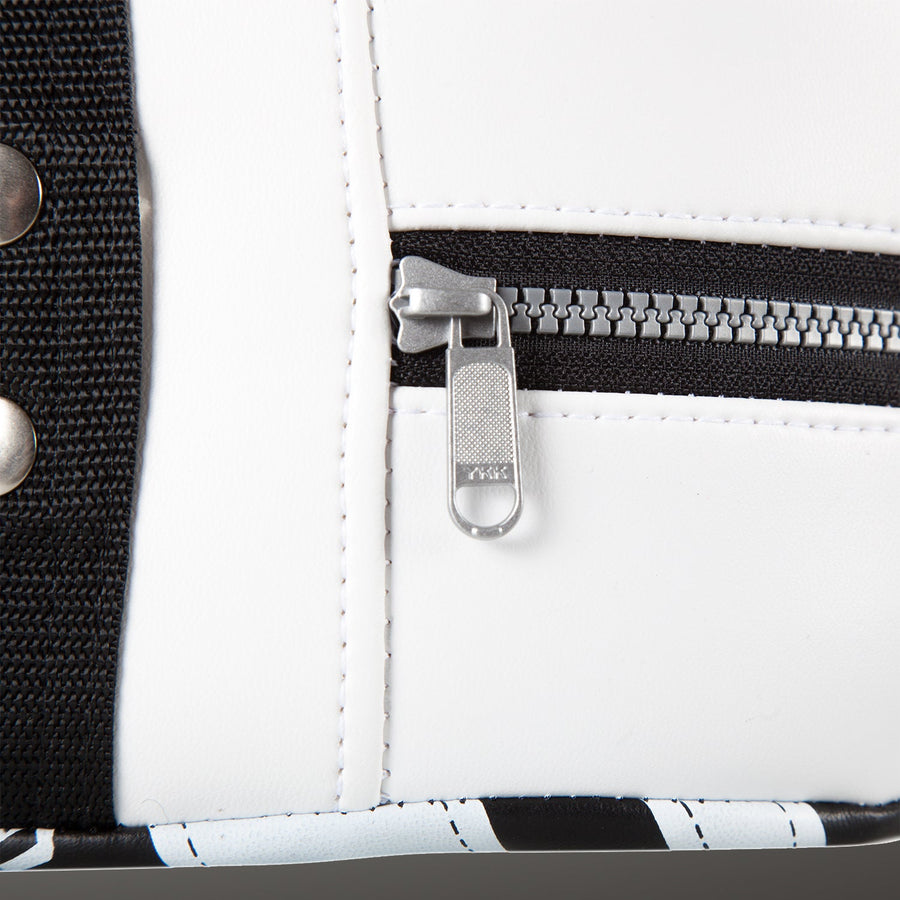 Venum Absolute Square Kick Shield - Skintex Leather - Black/Ice — product view 5