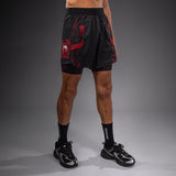 Venum Matupa Training Shorts - Black/Red/Silver — product view 2