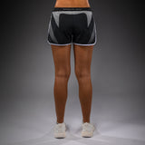 Venum Adrenaline Women's Training Shorts - Black/ Ivory — product view 4