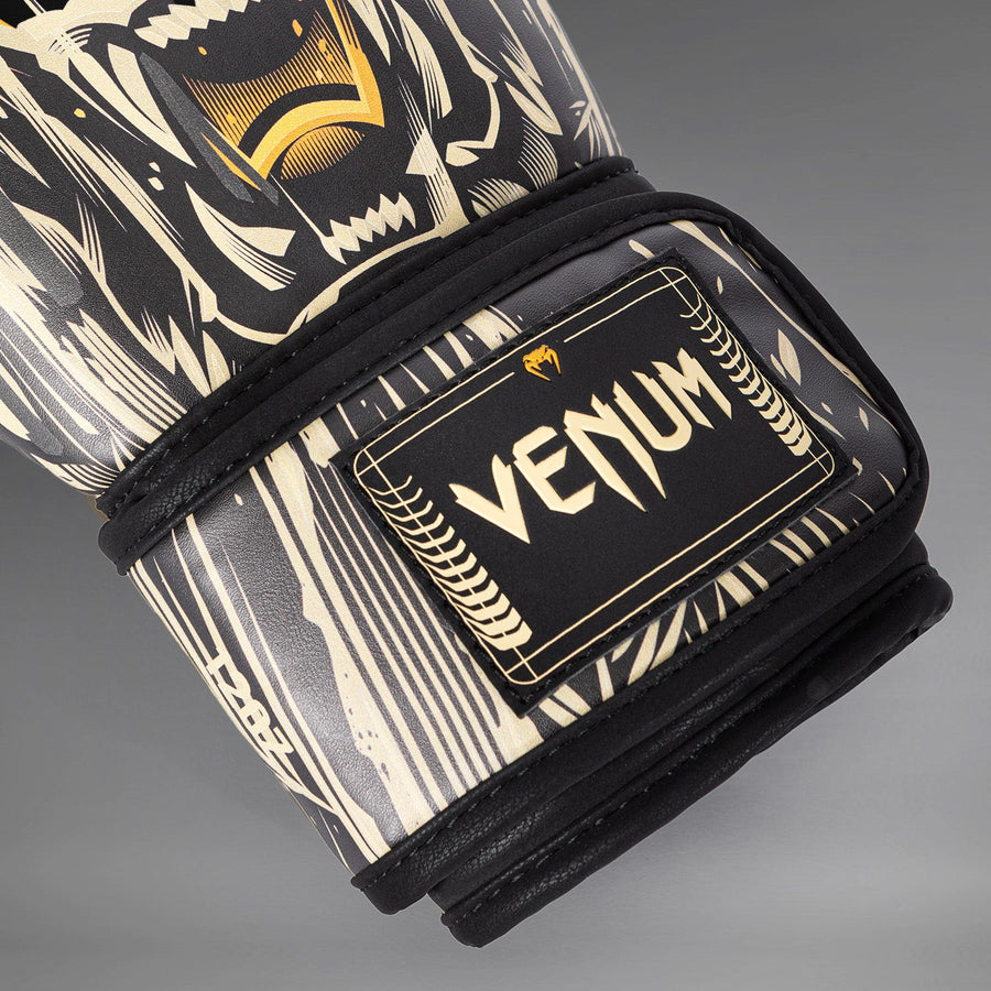 Venum Tiger Boxing Gloves - Black/Neon Orange — product view 5