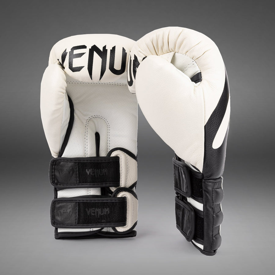 Venum Reverso Boxing Gloves - Snow White/Black — product view 4