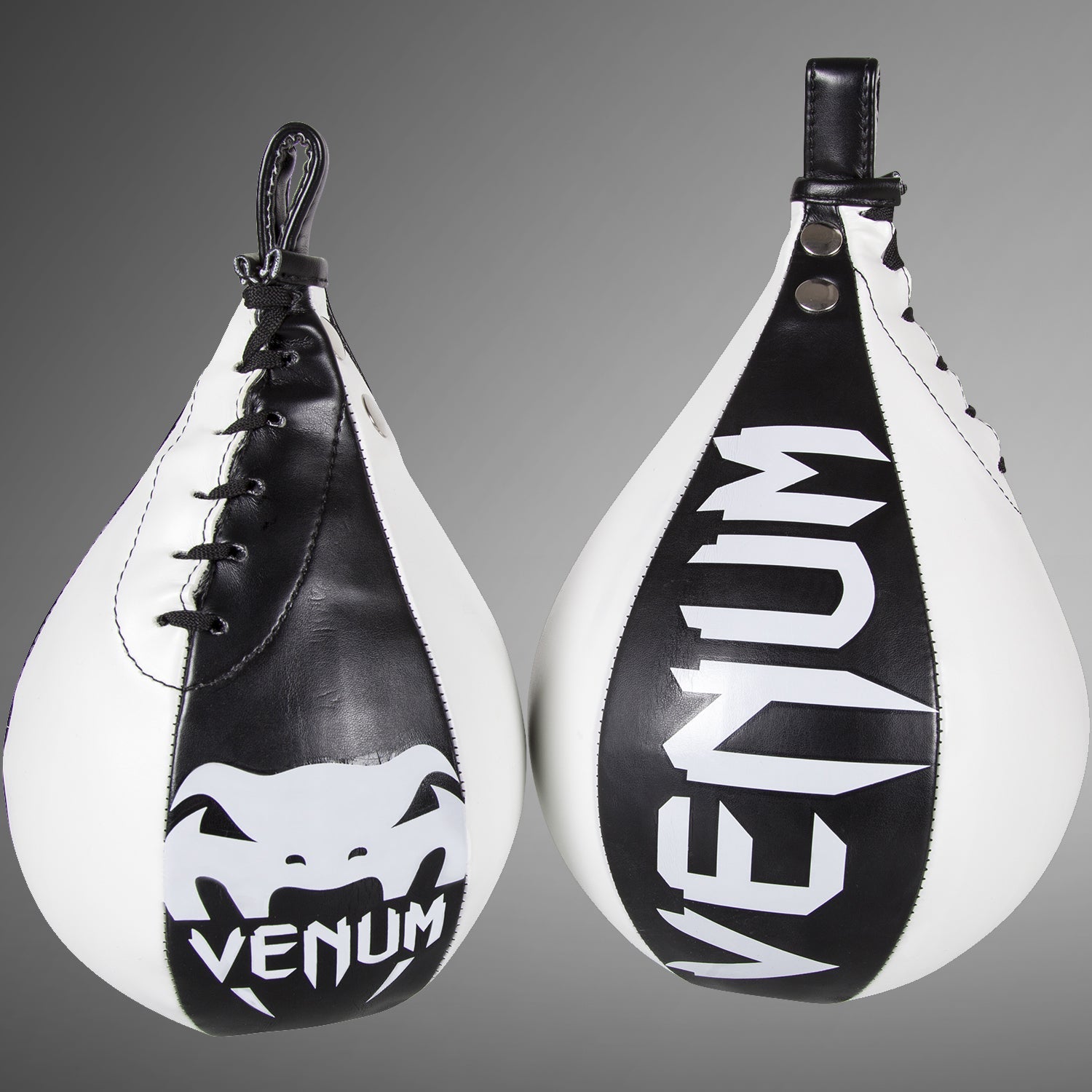 Venum Speed Bag - Skintex Leather - Black/Ice