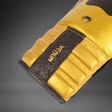 Venum Reverso Boxing Gloves - Chocolate/Gold — product view 6