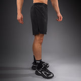 Venum Lazer Hybrid Training Shorts - Black/Grey — product view 4