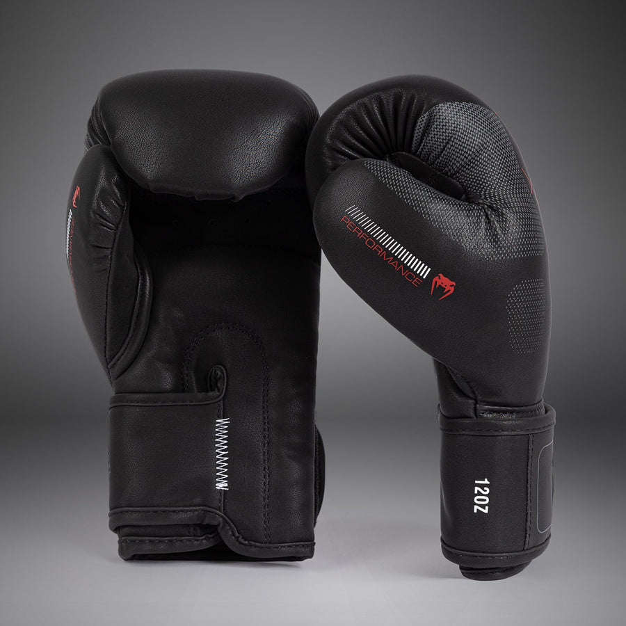 Venum Tactical XT Boxing Gloves - Black/Fire Red — product view 2