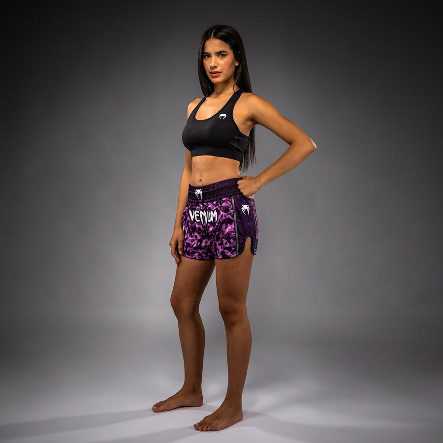 Venum Iris Muay Thai Shorts - Plum/pink — product view 7