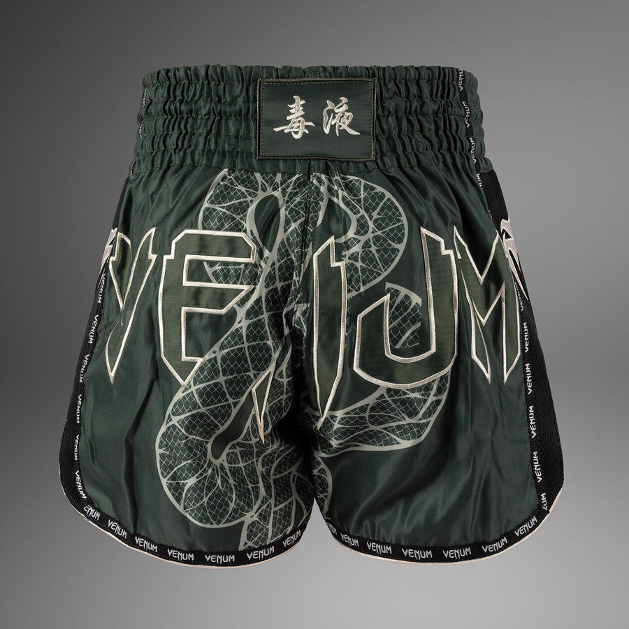 Venum Serpenti Muay Thai Shorts - Khaki/Bronze/Ivory — product view 3