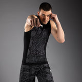 Venum G-Fit Scales Sleeveless Rashguard - Black/ Charcoal Grey — product view 4