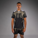 Venum Adrenaline Dry Tech T-Shirt - Black/Sand