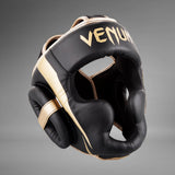 Venum Elite Headgear - Black/Gold