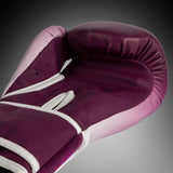 Venum Iris Boxing Gloves - Plum/white — product view 5