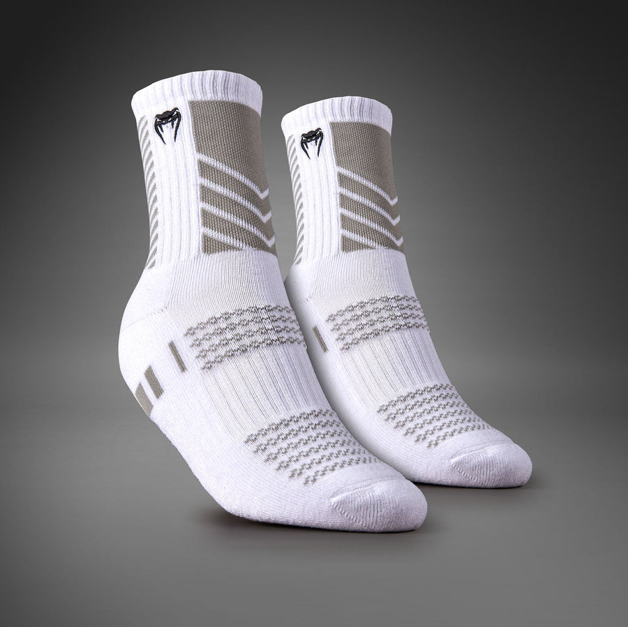 Venum Vector Crew Socks 3 Pack - White/Grey — product view 2