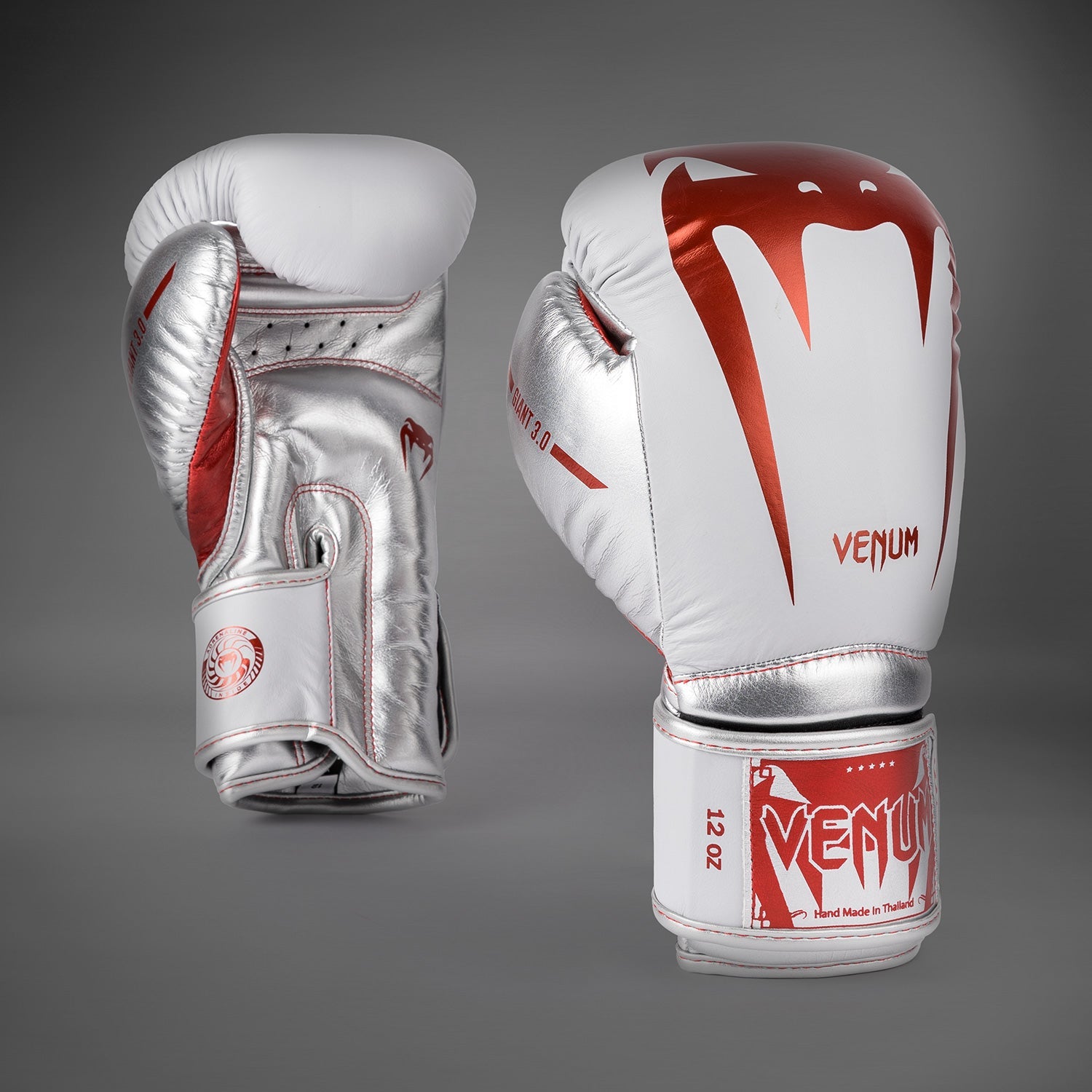 Venum Giant 3.0 Boxing gloves - Special Edition - Red/Silver