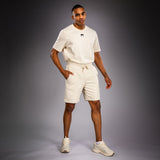 Venum Contender Fleece Cotton Shorts - Off-White — product view 3