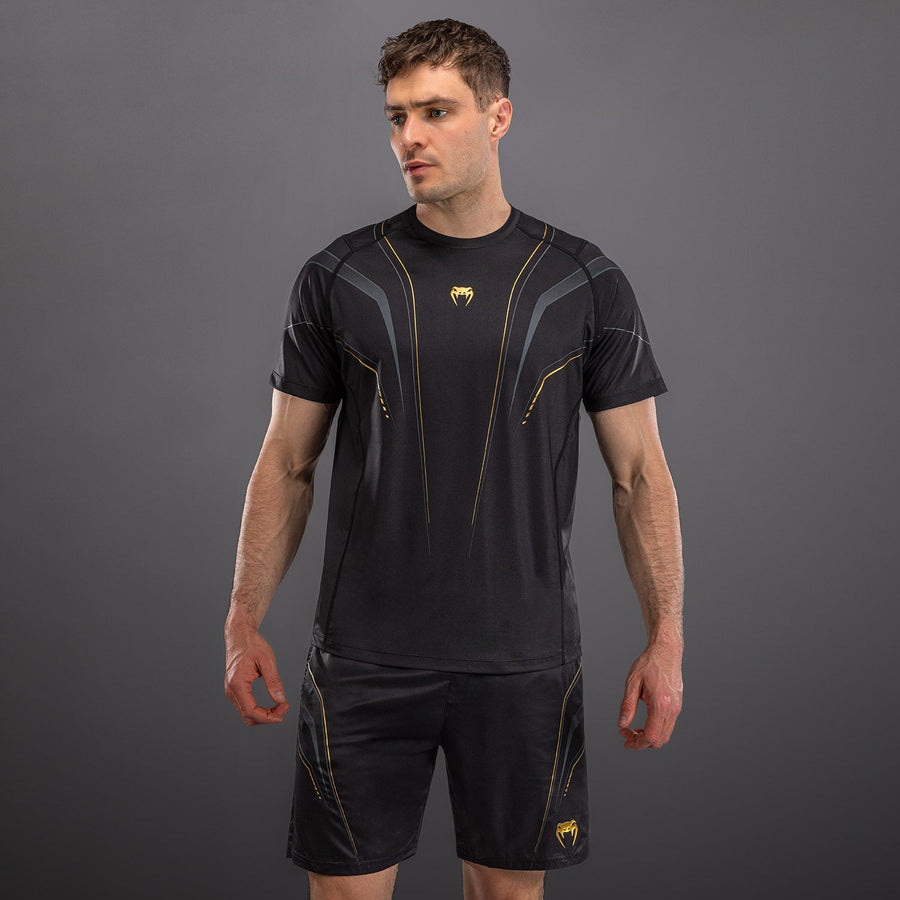 Venum Streamline Dry-Tech T-Shirt - Black/Gold