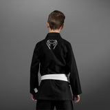 Venum Contender Kids BJJ Gi (Free white belt included) - Black — product view 2
