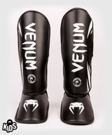 Venum Challenger Kids Shin Guards - Black/White