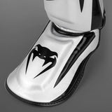 Venum Elite Standup Shinguards - Silver/Black — product view 4