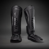 Venum Elite Standup Shin Guards - Matte/Black — product view 2