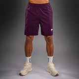 Venum Contender Training Shorts - Dark Purple/ White