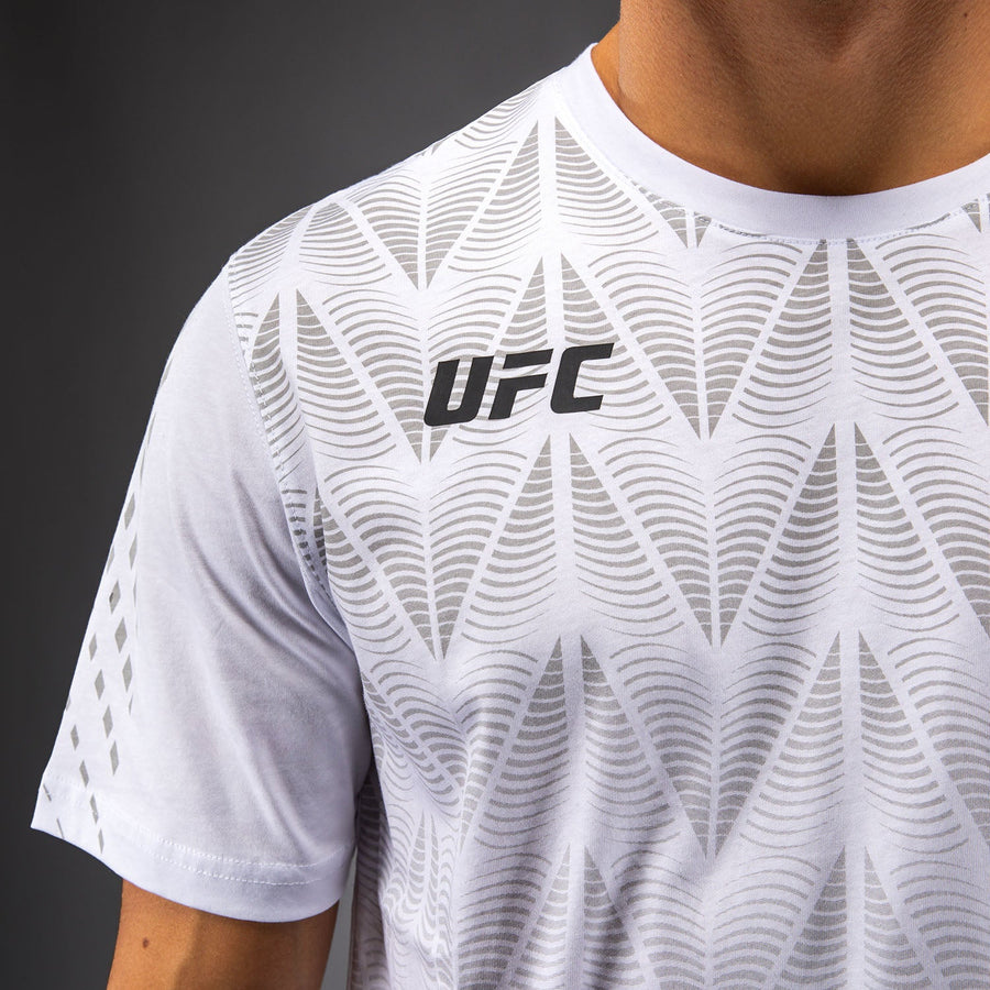Men's UFC Zenith by Venum Replica White T-Shirt — product view 5