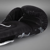 Venum Gladiator 5.0 Boxing Gloves - Black/Silver — product view 5