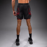 Venum Matupa Training Shorts - Black/Red/Silver — product view 4