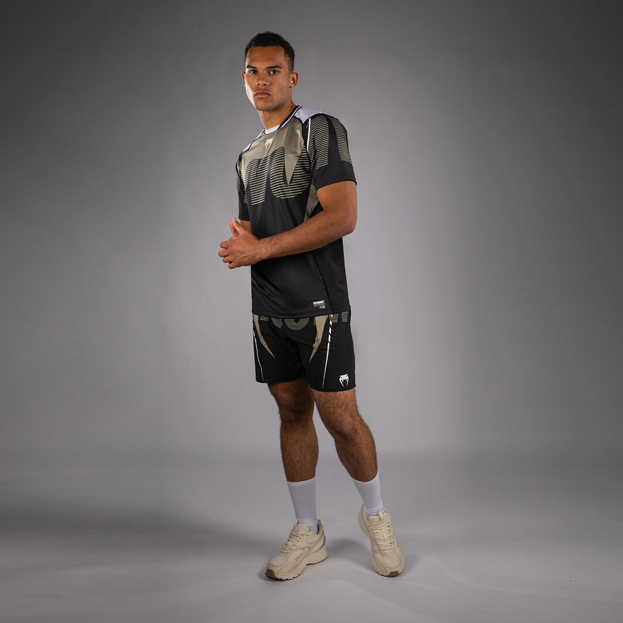 Venum Adrenaline Dry Tech T-Shirt - Black/Sand — product view 5