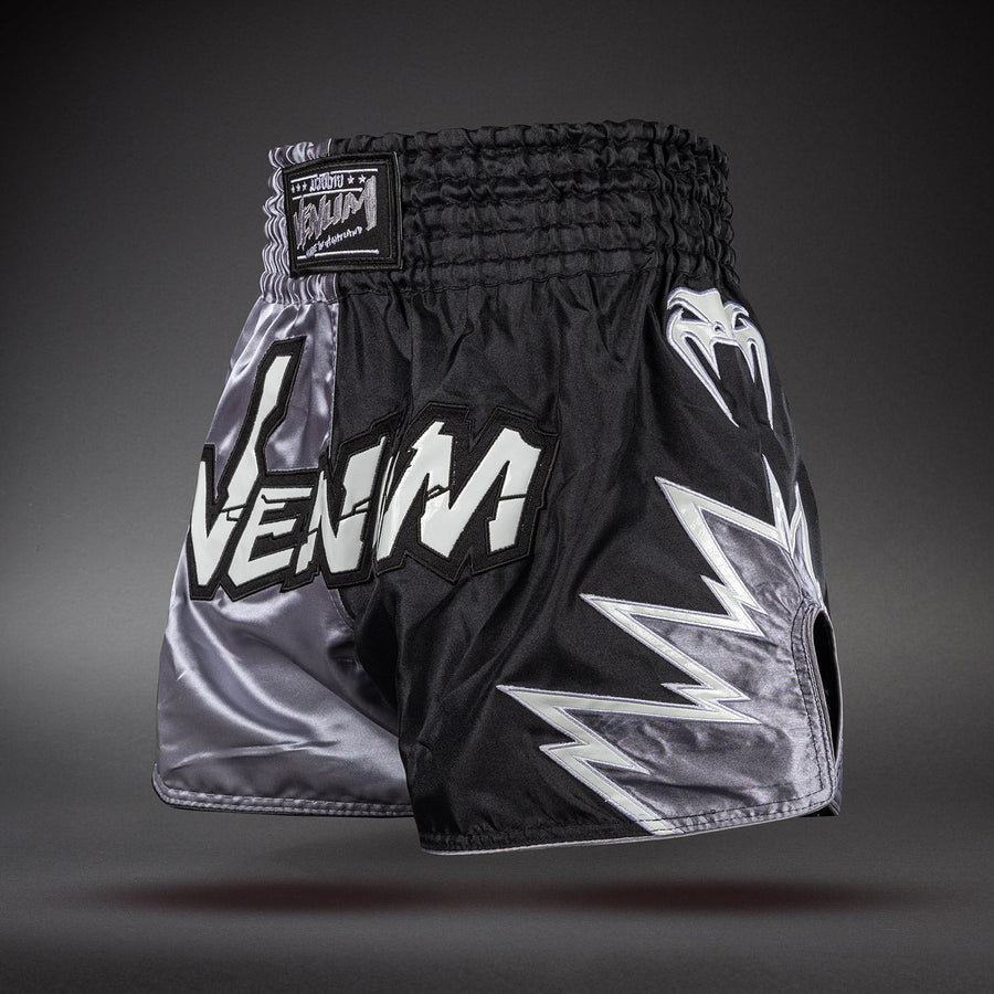 Venum Inferno 2.0 Muay Thai Shorts - Grey/Black — product view 2