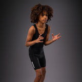 Venum Challenger Youth Wrestling Singlet - Black view 4