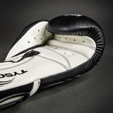 Venum Giant 2.0 Mike Tyson Pro Boxing Gloves - Deep Black/Optical White — product view 7