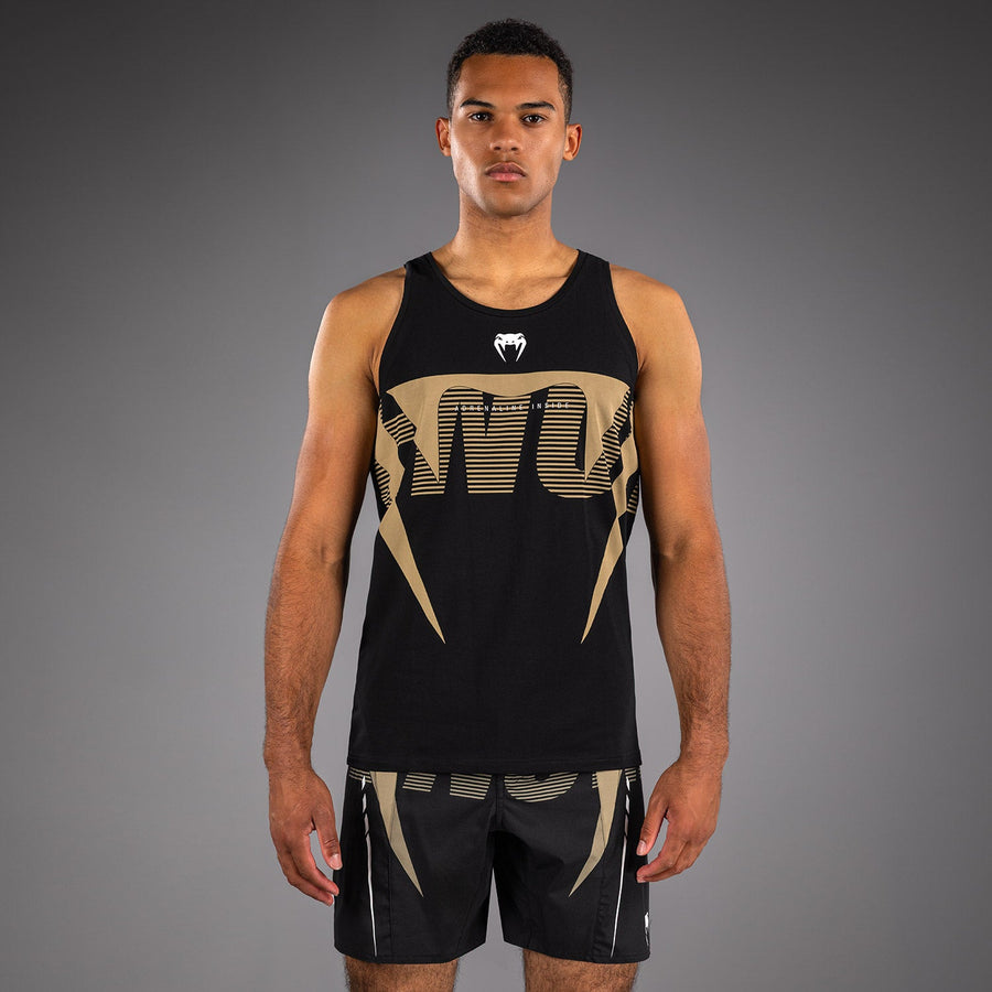 Venum Adrenaline Tank Top - Black/Sand — product view 5