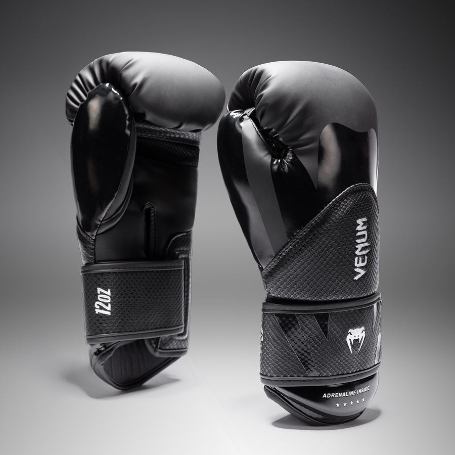 Venum Challenger 4.0 Scales Boxing Gloves - Black — product view 2
