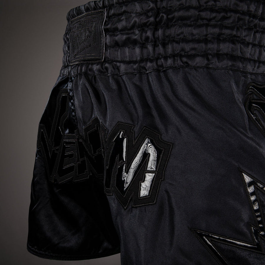 Venum Inferno 2.0 Muay Thai Shorts - Black/Grey — product view 5