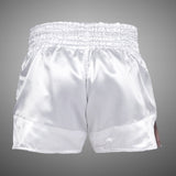 Venum Classic Muay Thai Shorts - White/Black — product view 3
