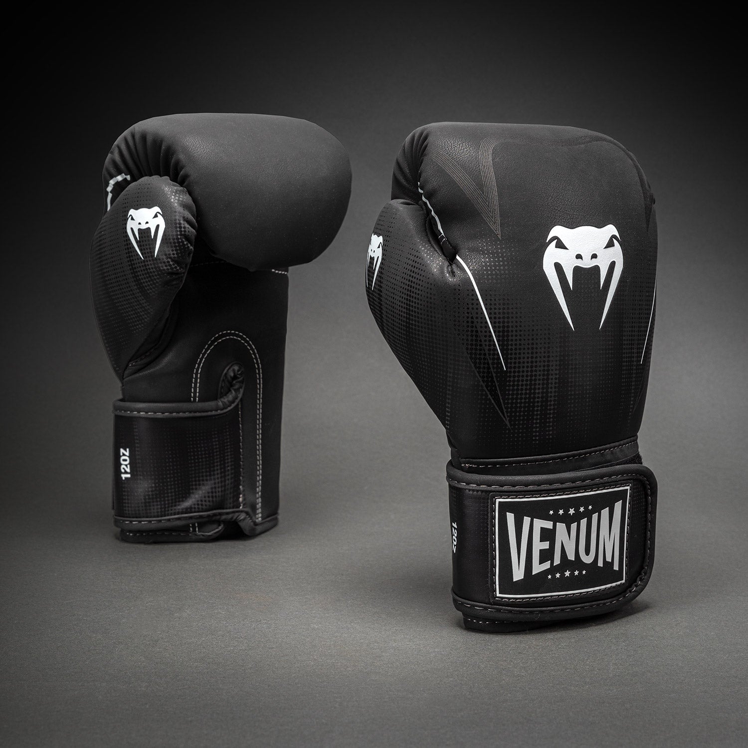 Venum Stealth Boxing Gloves - Black/White