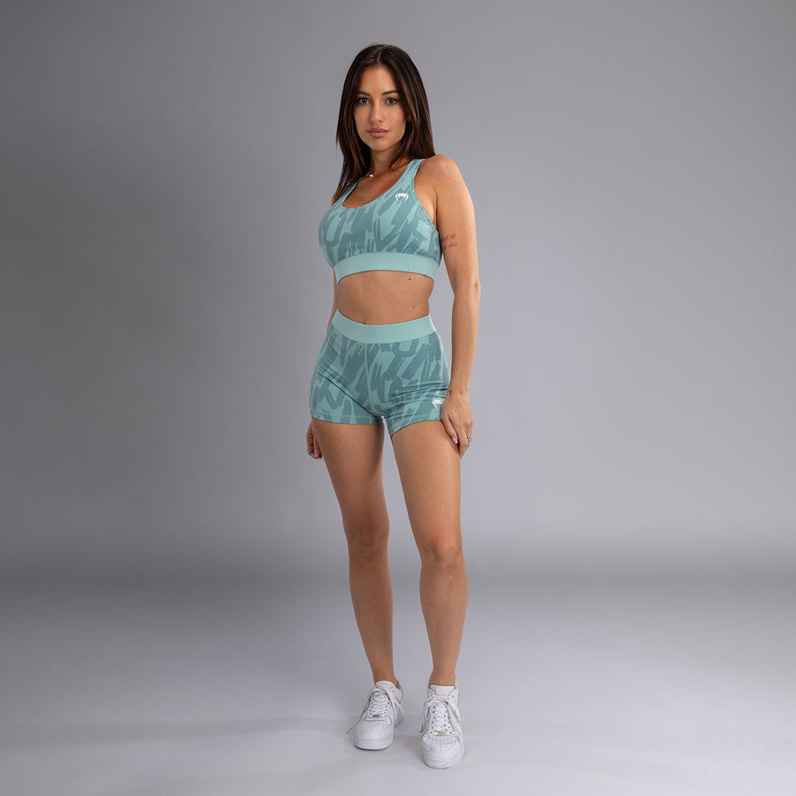 Venum Graffiti Women’s Compression Shorts - Aqua — product view 2